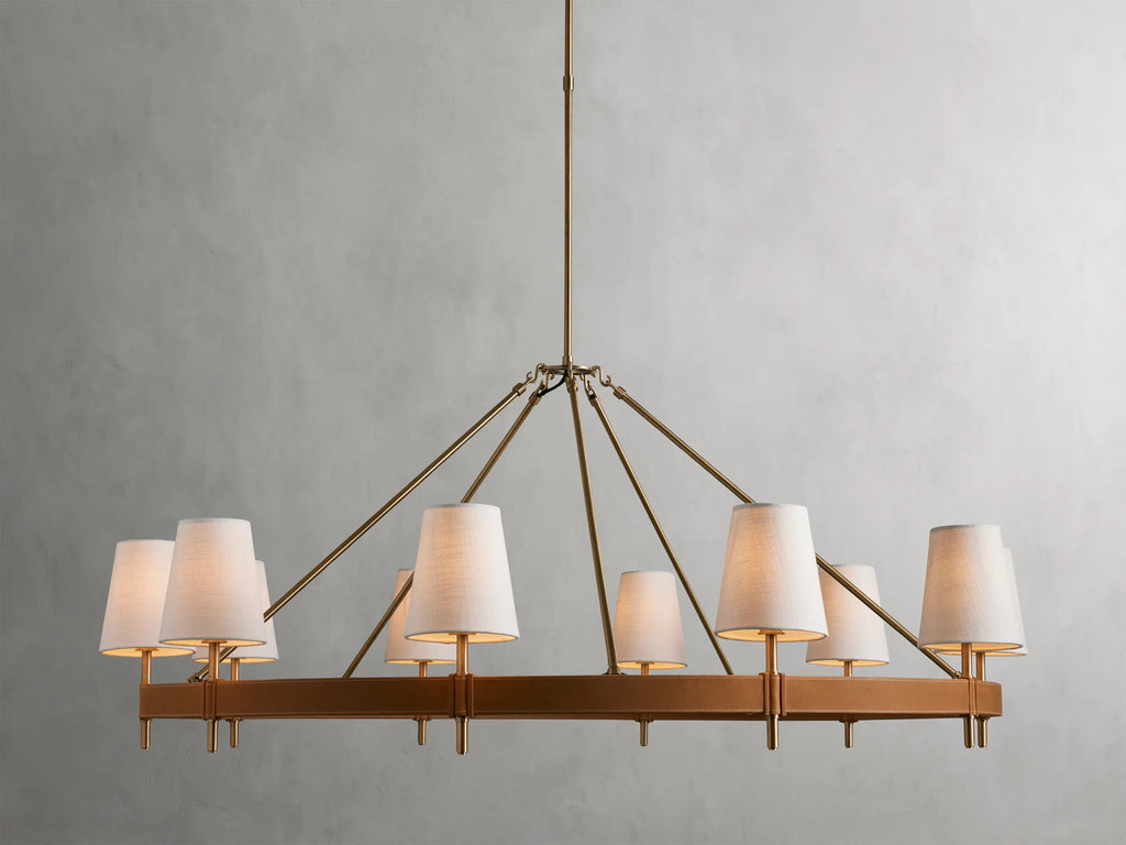 Hastings Round Chandelier - Cyran Lamps