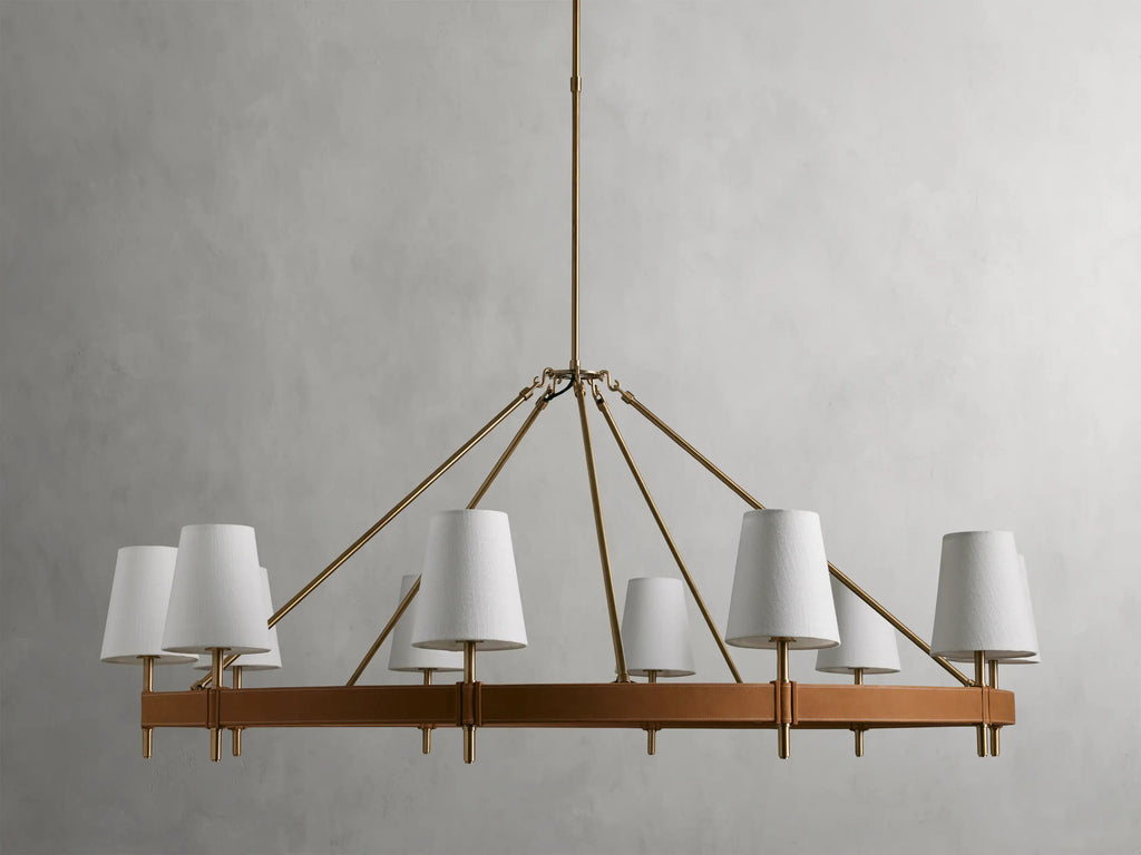 Hastings Round Chandelier - Cyran Lamps