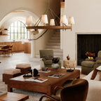 Hastings Round Chandelier - Cyran Lamps