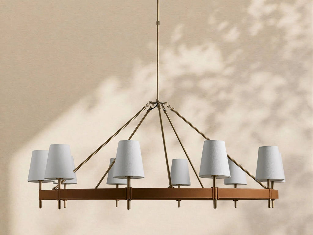 Hastings Round Chandelier - Cyran Lamps