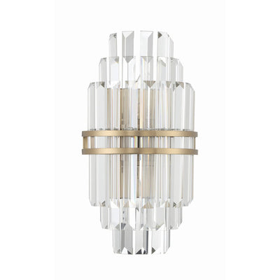 Hayes Crystal 2 Light Wall Sconce