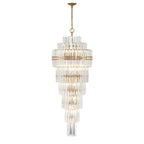 Hayes Multi - Layer Crystal 31 Light Chandelier - Cyran Lamps