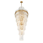 Hayes Multi - Layer Crystal 31 Light Chandelier - Cyran Lamps