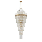 Hayes Multi - Layer Crystal 31 Light Chandelier - Cyran Lamps