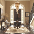 Hayes Multi - Layer Crystal 31 Light Chandelier - Cyran Lamps