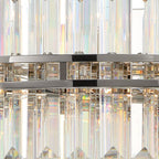 Hayes Round Crystal 16 Light Chandelier - Cyran Lamps