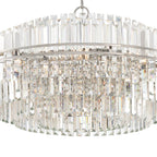 Hayes Round Crystal 32 Light Chandelier - Cyran Lamps