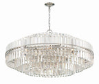 Hayes Round Crystal 32 Light Chandelier - Cyran Lamps