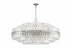 Hayes Round Crystal 32 Light Chandelier - Cyran Lamps