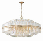 Hayes Round Crystal 32 Light Chandelier - Cyran Lamps