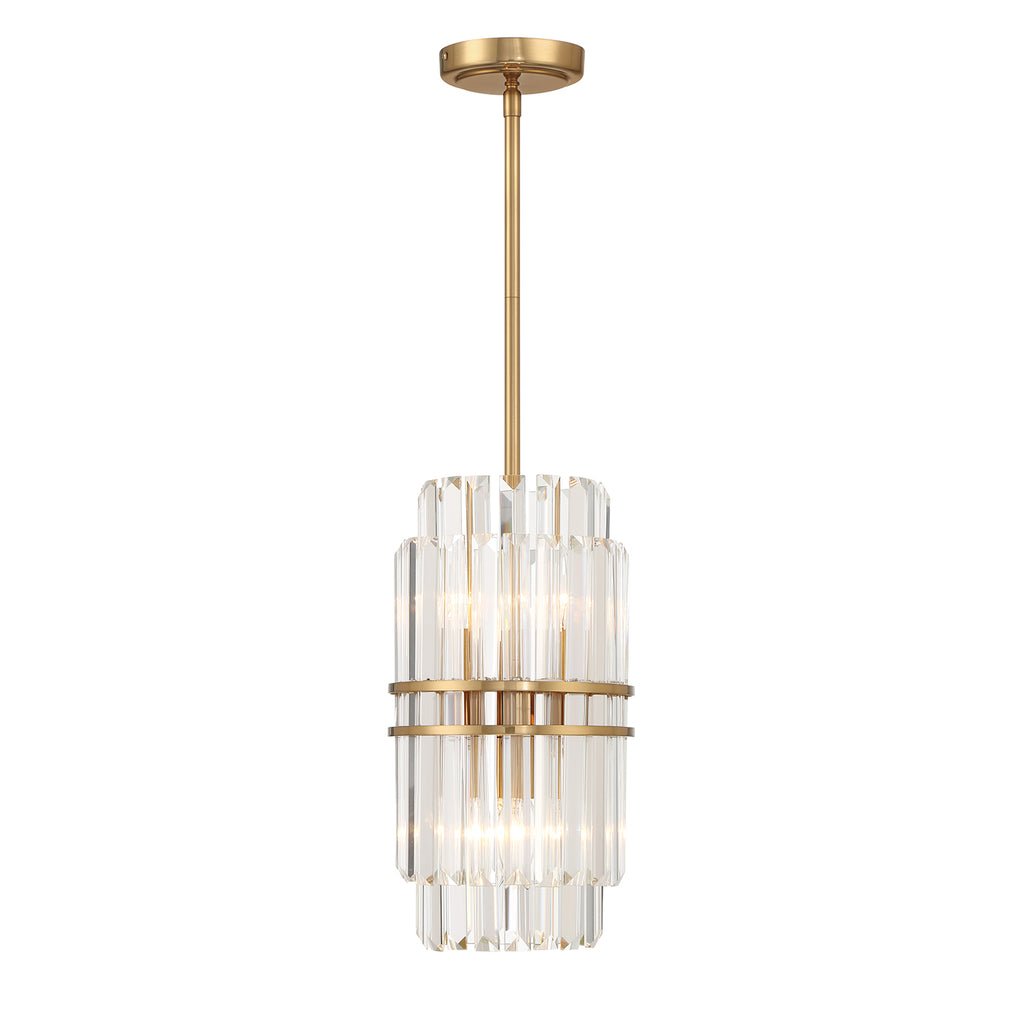 Hayes Round Crystal 4 Light Chandelier - Cyran Lamps