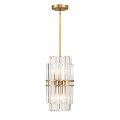 Hayes Round Crystal 4 Light Chandelier - Cyran Lamps