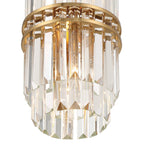 Hayes Round Crystal 4 Light Chandelier - Cyran Lamps