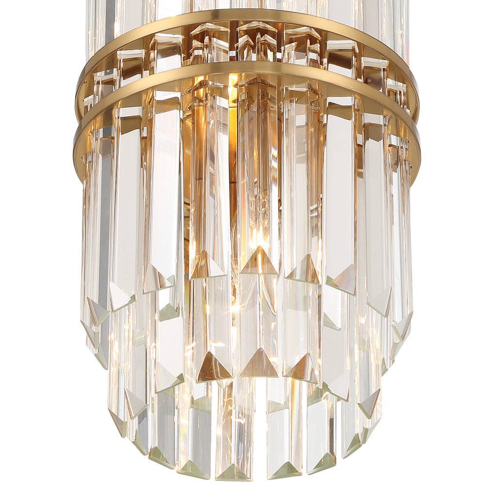 Hayes Round Crystal 4 Light Chandelier - Cyran Lamps