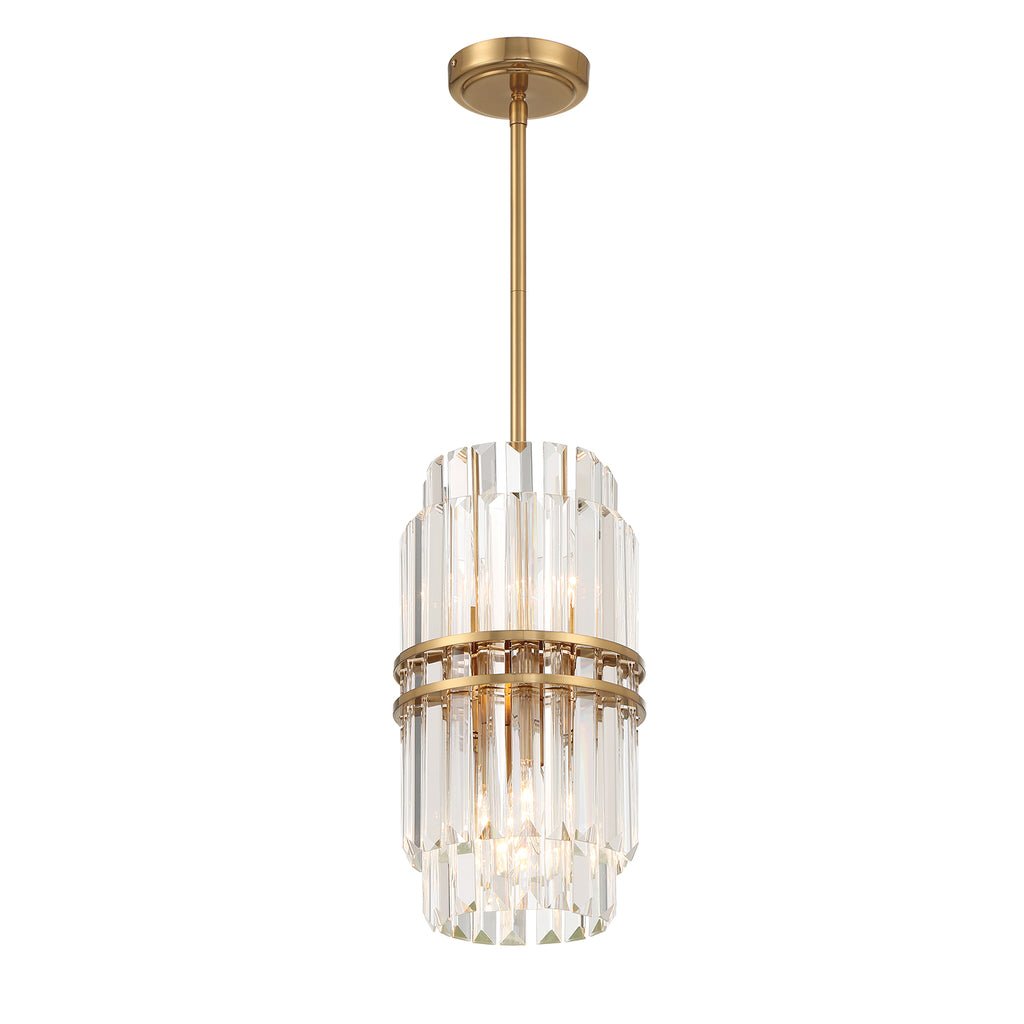 Hayes Round Crystal 4 Light Chandelier - Cyran Lamps