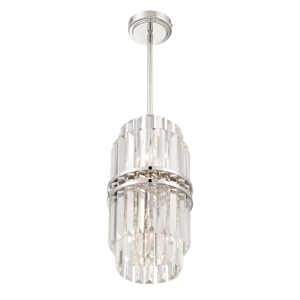 Hayes Round Crystal 4 Light Chandelier - Cyran Lamps