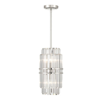 Hayes Round Crystal 4 Light Chandelier - Cyran Lamps