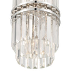 Hayes Round Crystal 4 Light Chandelier - Cyran Lamps