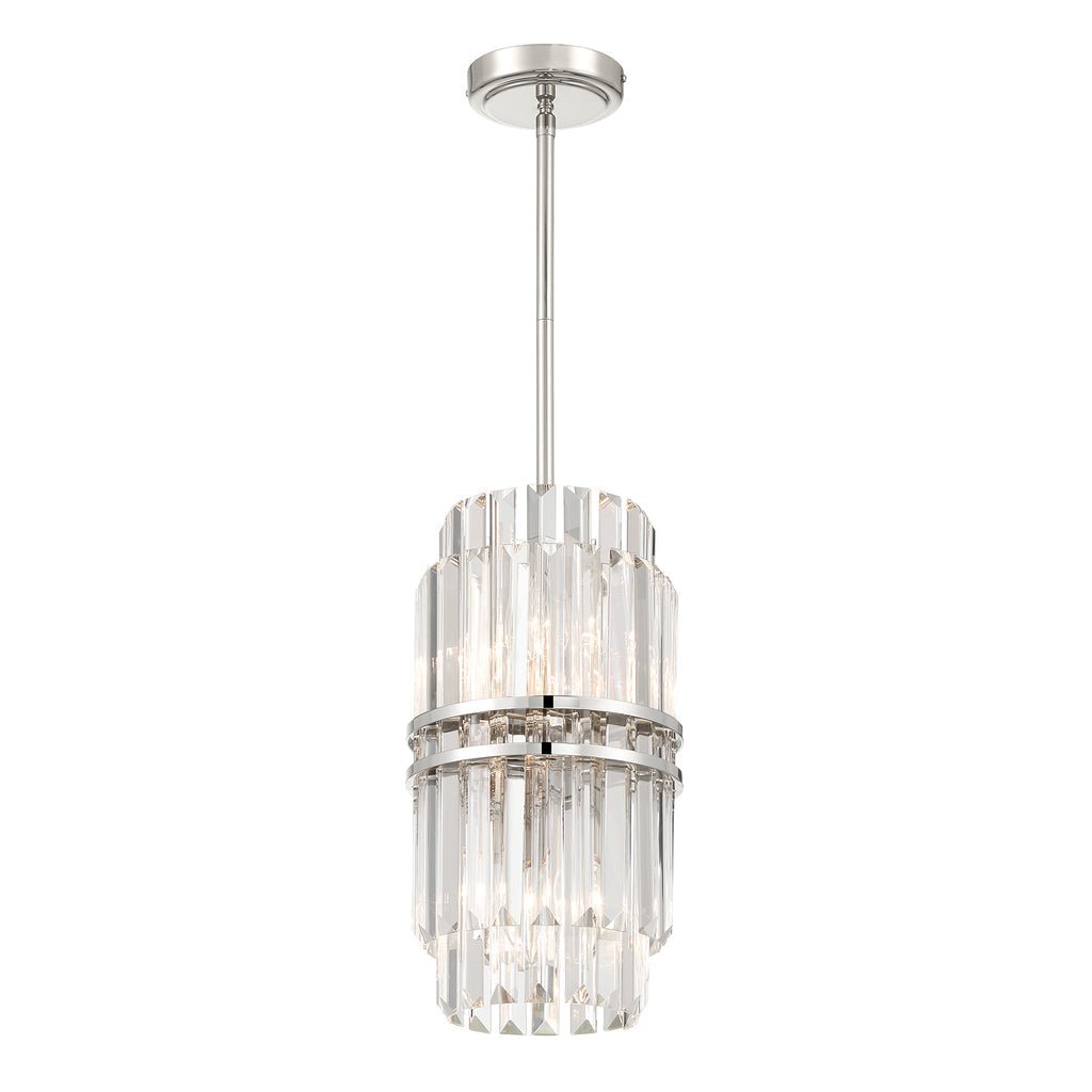 Hayes Round Crystal 4 Light Chandelier - Cyran Lamps
