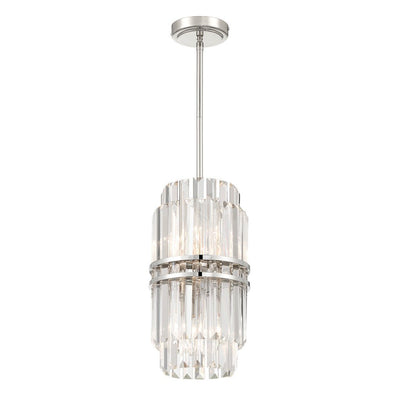 Hayes Round Crystal 4 Light Chandelier - Cyran Lamps