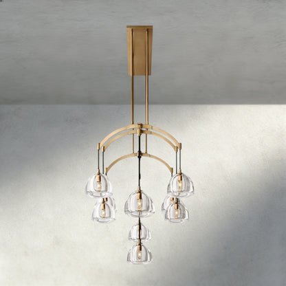 Hemispher Linear Chandelier - Cyran Lamps