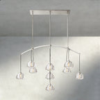 Hemispher Linear Chandelier - Cyran Lamps