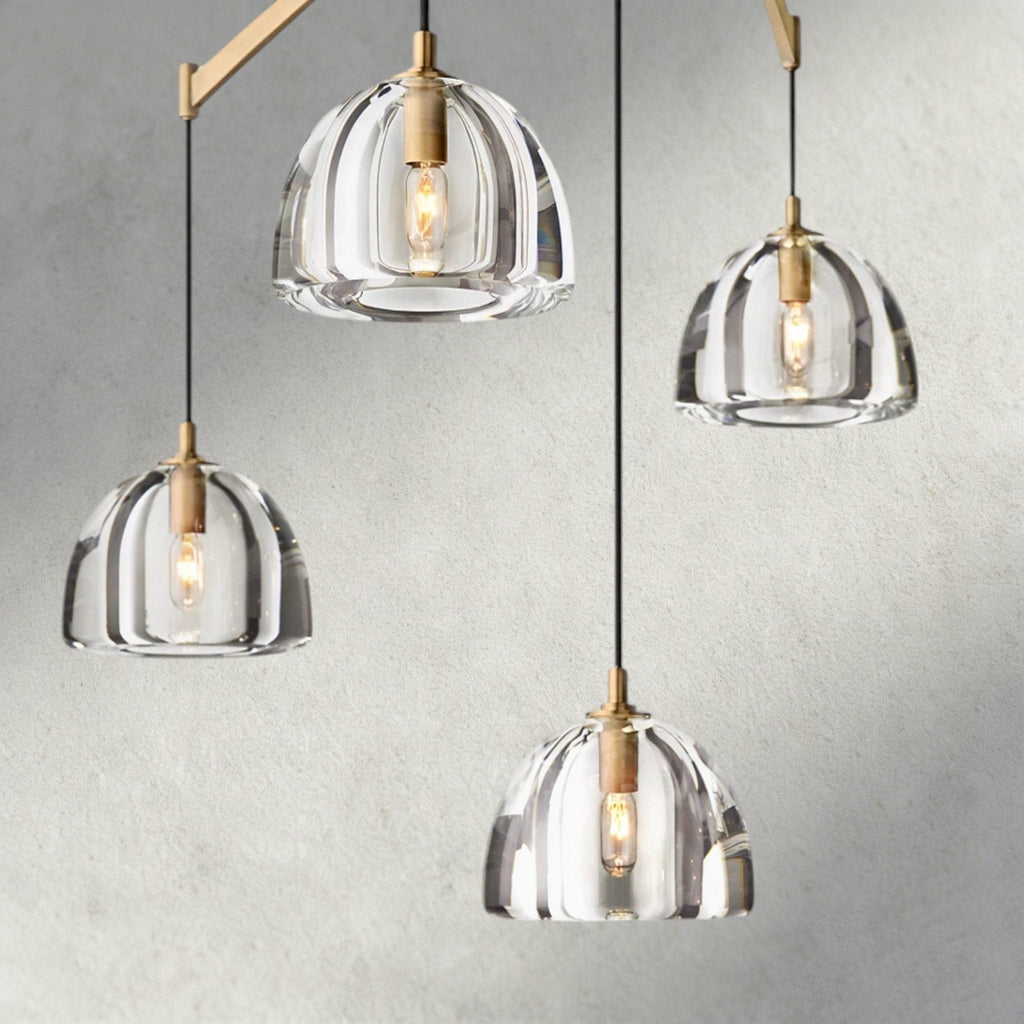 Hemispher Linear Chandelier - Cyran Lamps