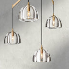 Hemispher Linear Chandelier - Cyran Lamps