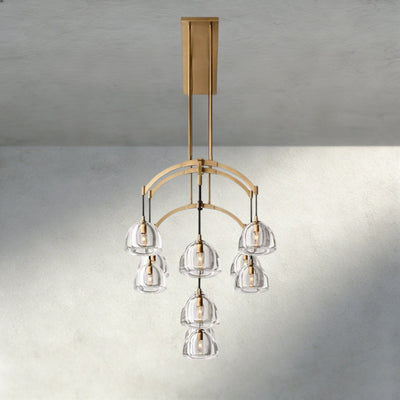 Hemispher Linear Chandelier - Cyran Lamps