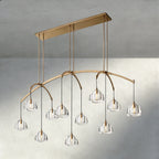Hemispher Linear Chandelier - Cyran Lamps