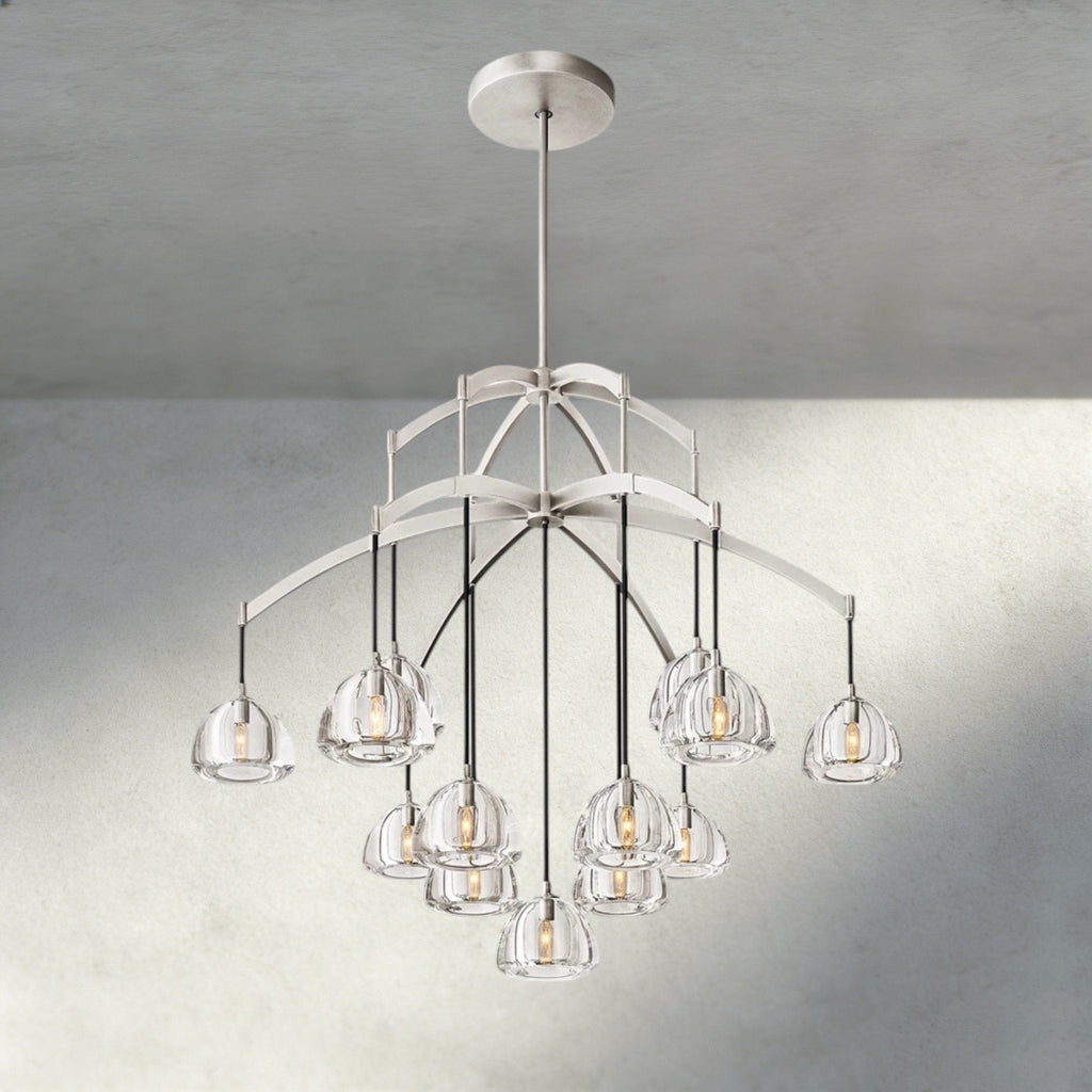 Hemispher Round Chandelier - Cyran Lamps