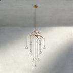 Hemispher Round Chandelier - Cyran Lamps