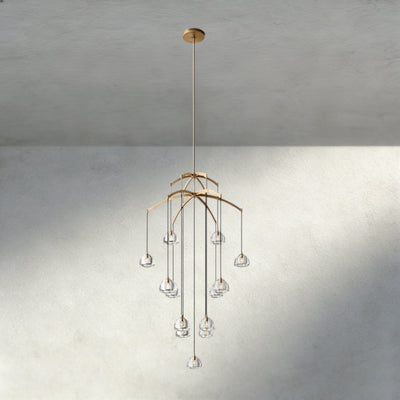 Hemispher Round Chandelier - Cyran Lamps