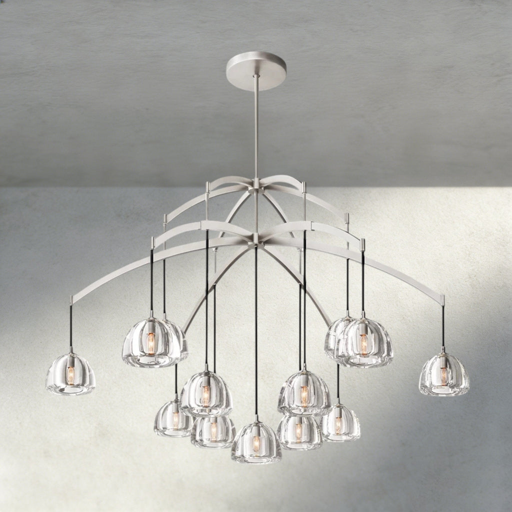 Hemispher Round Chandelier - Cyran Lamps