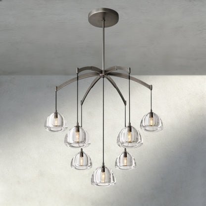 Hemispher Round Chandelier - Cyran Lamps