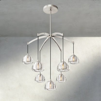 Hemispher Round Chandelier - Cyran Lamps