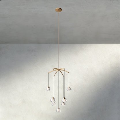 Hemispher Round Chandelier - Cyran Lamps