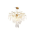 Icicle Crystal Luxury Branch Chandelier - Cyran Lamps