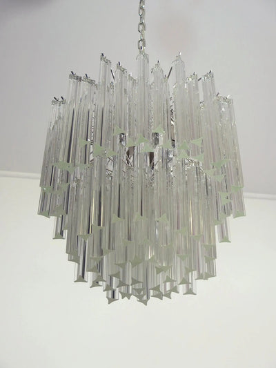 Murano Glass Chandelier – Transparent