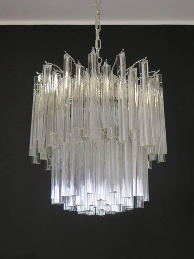 Murano Glass Chandelier – Transparent