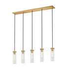 Jomei Linear Chandelier - Cyran Lamps