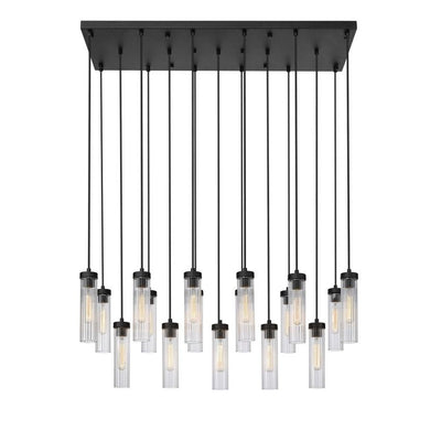 Jomei Linear Chandelier - Cyran Lamps