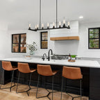 Jomei Rectangular Chandelier - Cyran Lamps
