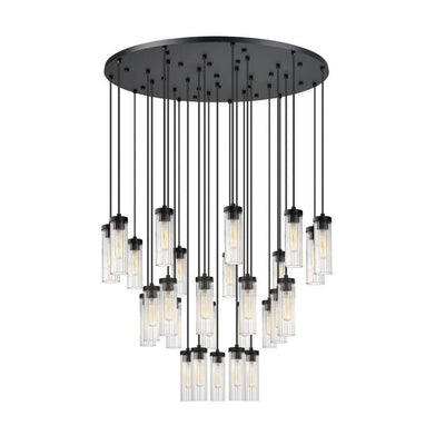 Jomei Round Chandelier - Cyran Lamps