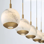 Kimma Lights Linear LED Chandelier - Cyran Lamps