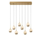 Kimma Lights Linear LED Chandelier - Cyran Lamps