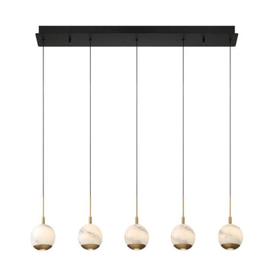 Kimma Lights Linear LED Chandelier - Cyran Lamps