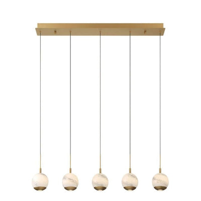 Kimma Lights Linear LED Chandelier - Cyran Lamps