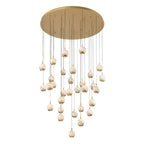 Kimma Lights Round LED Chandelier - Cyran Lamps
