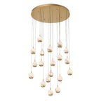 Kimma Lights Round LED Chandelier - Cyran Lamps